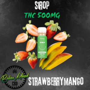 Sirop THC Strawberry Mango