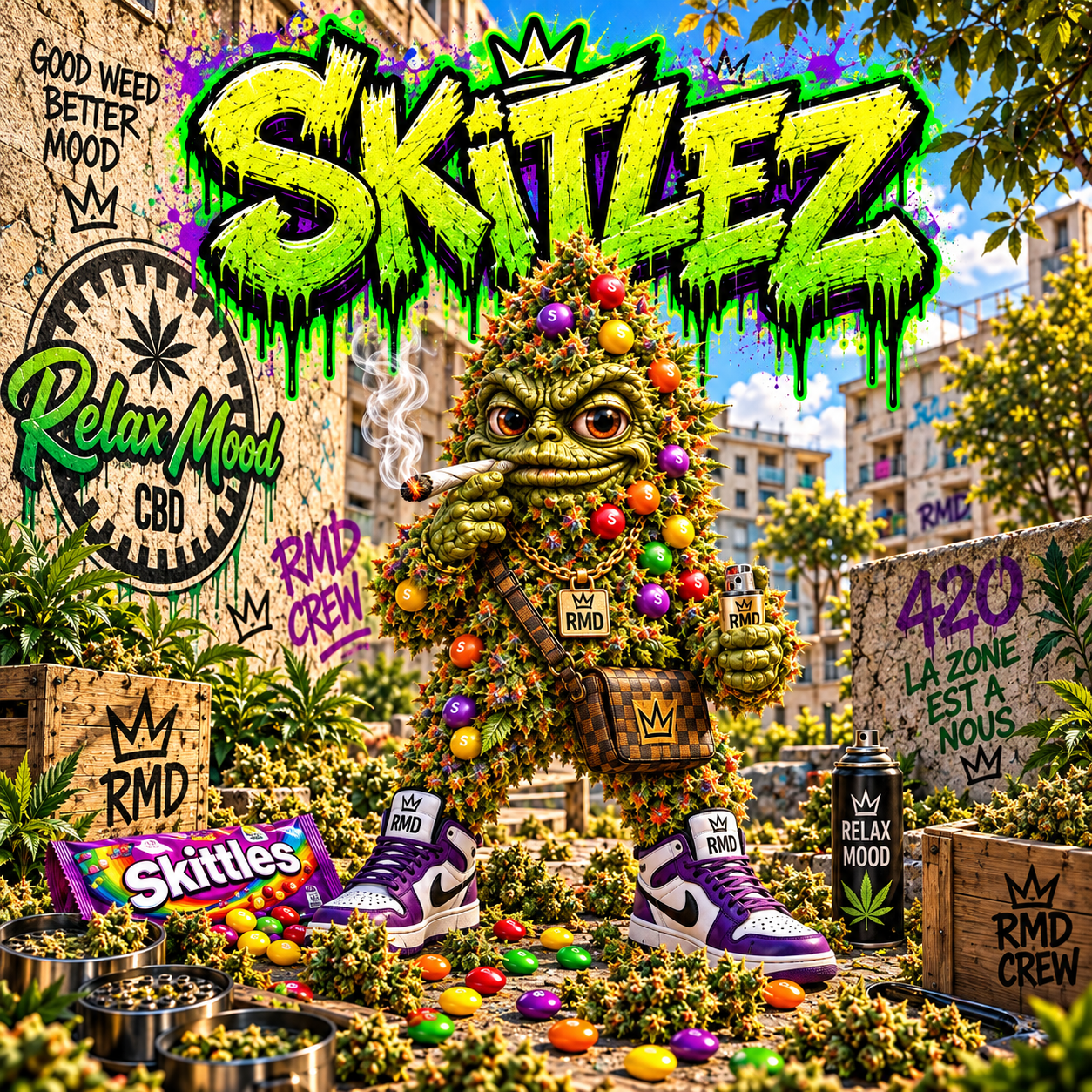 Fleurs CBD Skitlez Relax Mood