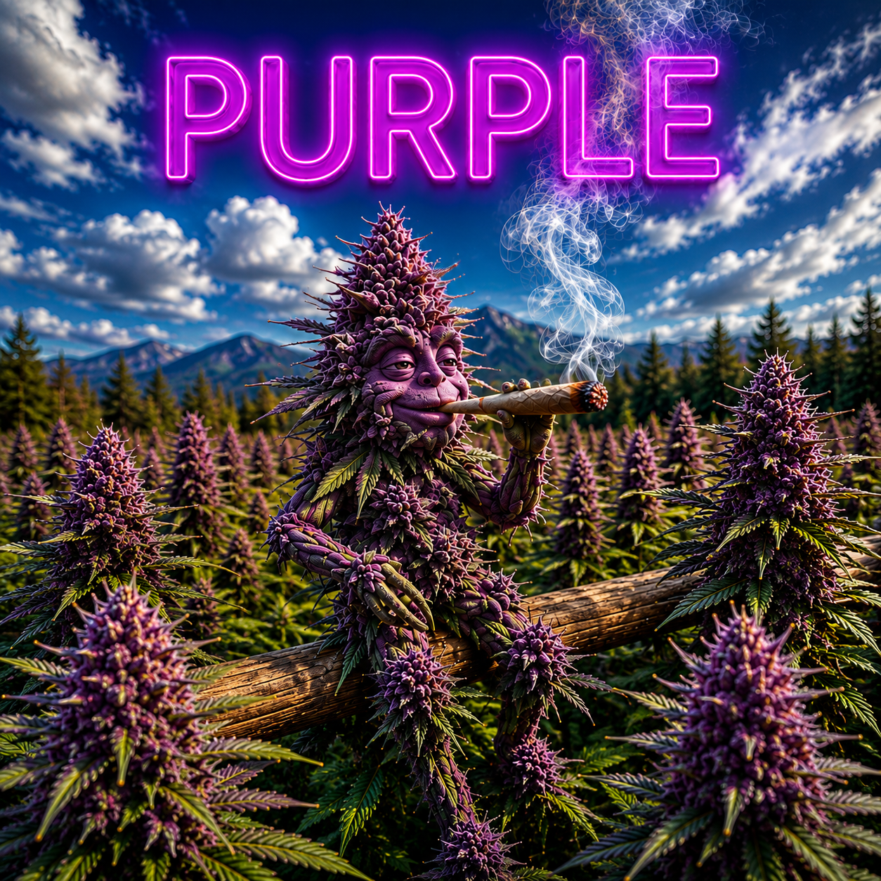 Fleur CBD Purple indica violette 30% – Relax Mood