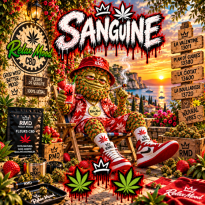 Sanguine – Fleur CBC Puissante