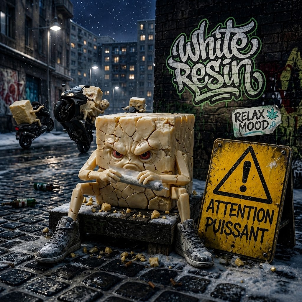 Résine CBC White RMD 10% texture blanche – Relax Mood