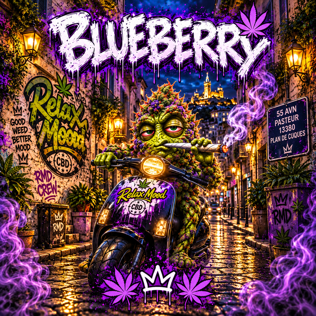 Blueberry CBD Relax Mood