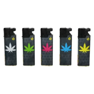 Briquet Turbo TQ 3D Leaf – Flamme Turbo